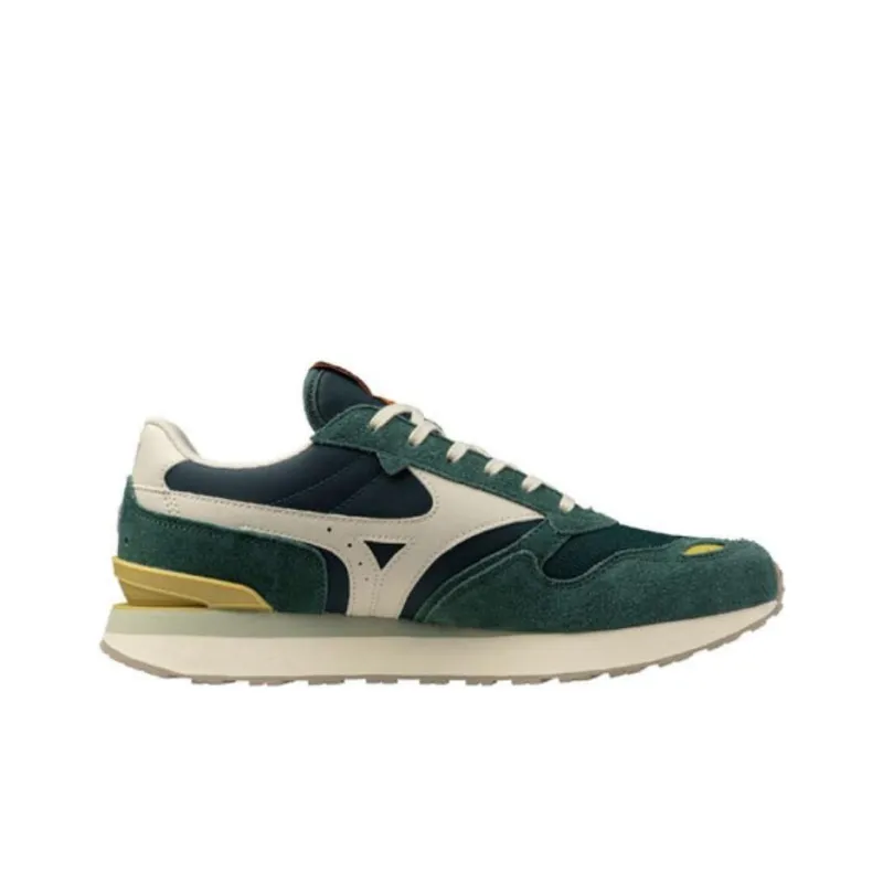 Mizuno RB87 Anti Slip Wear Resistant Low Top Running Shoes Unisex Green-1