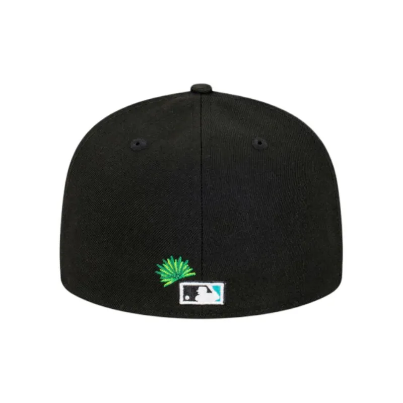 New Era Cotton Wool Blend Baseball Caps Unisex Black-3