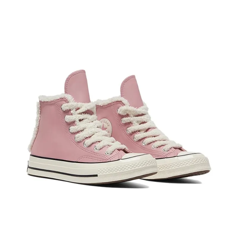 Converse Chuck 70 Anti Slip Wear Resistant High Top Canvas Shoes Unisex Pink-2