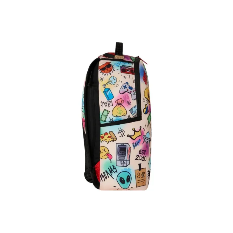 SPRAYGROUND Polyester Backpack Unisex Multicolor-3
