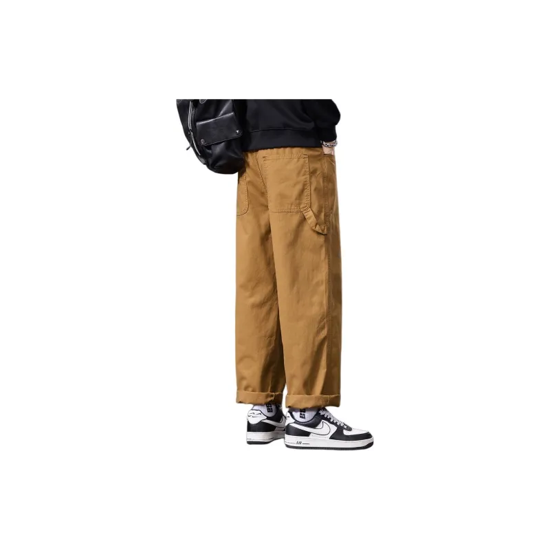 Tonlion Jeans Unisex Brown Yellow-2