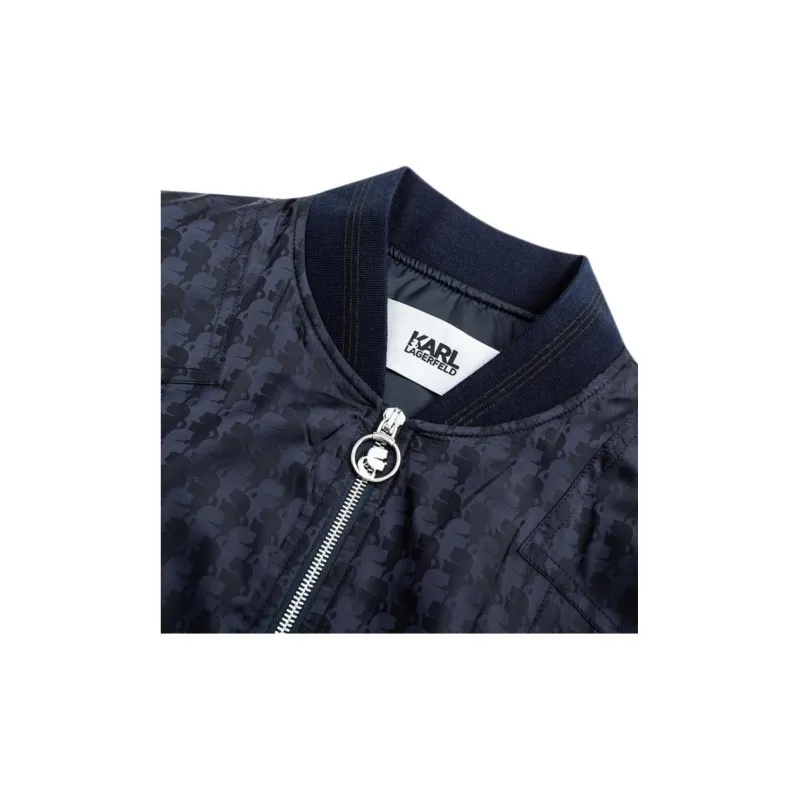 KARL LAGERFELD FW23 Jacket Men's Navy Blue-1