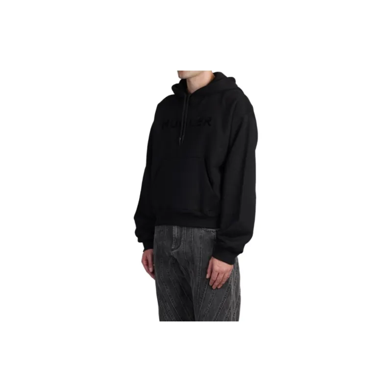 Mugler Logo Hoodie-3