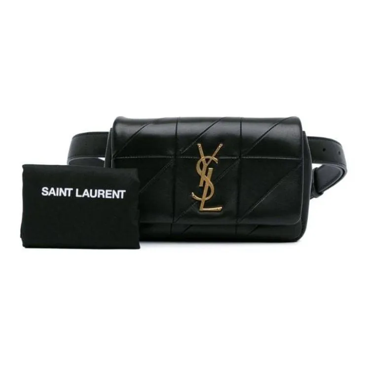SAINT LAURENT Pre-Owned 2019 Lambskin Jaime Belt Bag-0