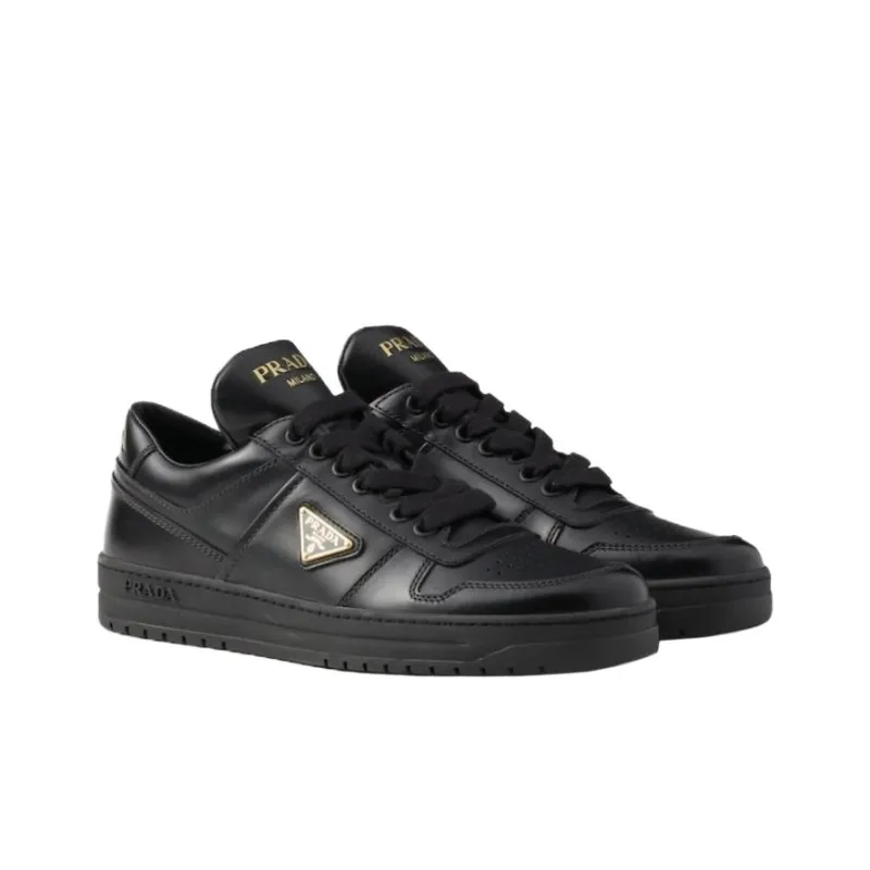 PRADA Prada Downtown Low Top Skateboard Shoes Women's Black-2
