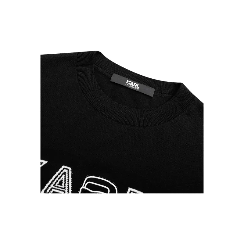 KARL LAGERFELD FW23 Sweatshirt Men's Black-2