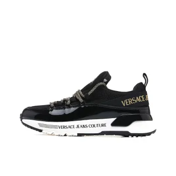 VERSACE JEANS Couture Logo-print Almond-toe Sneakers