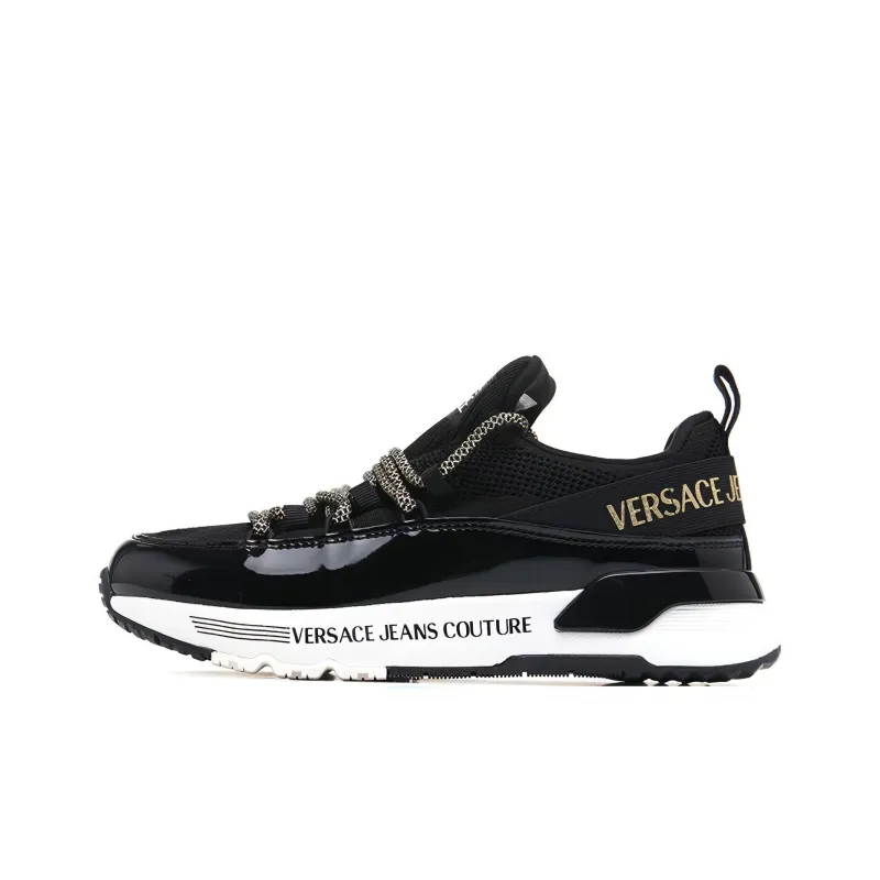 VERSACE JEANS Couture Logo-print Almond-toe Sneakers-0