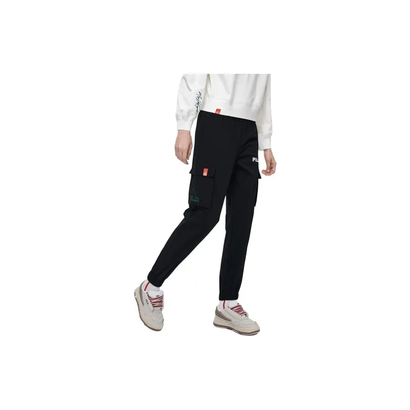 FILA Cargo Pants Women's Jet Black-3