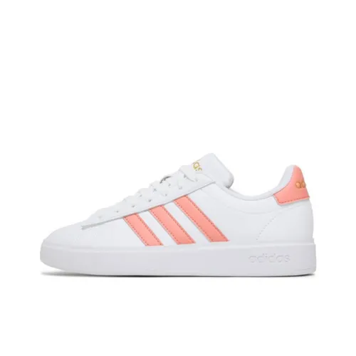 Adidas Women's Grand Court Cloudfoam 'White Semi Pink Spark'