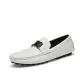 White[Leather Shoe Size: Athletic Shoes 41 = Size 40 in This Model]