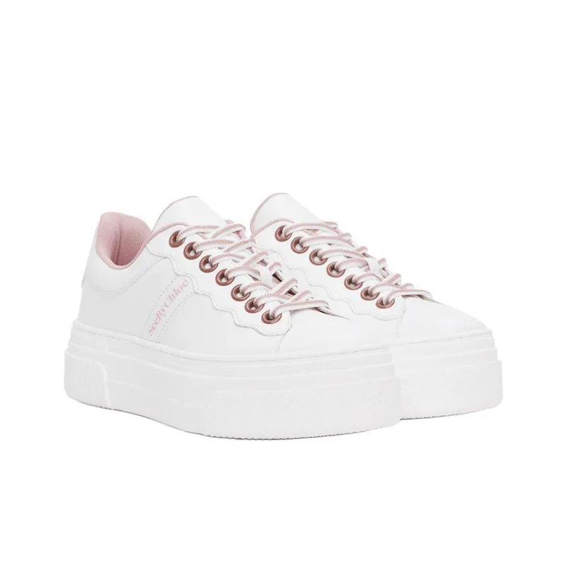 See By Chloe Essie Low-Top Skateboard Shoes Women's White-2
