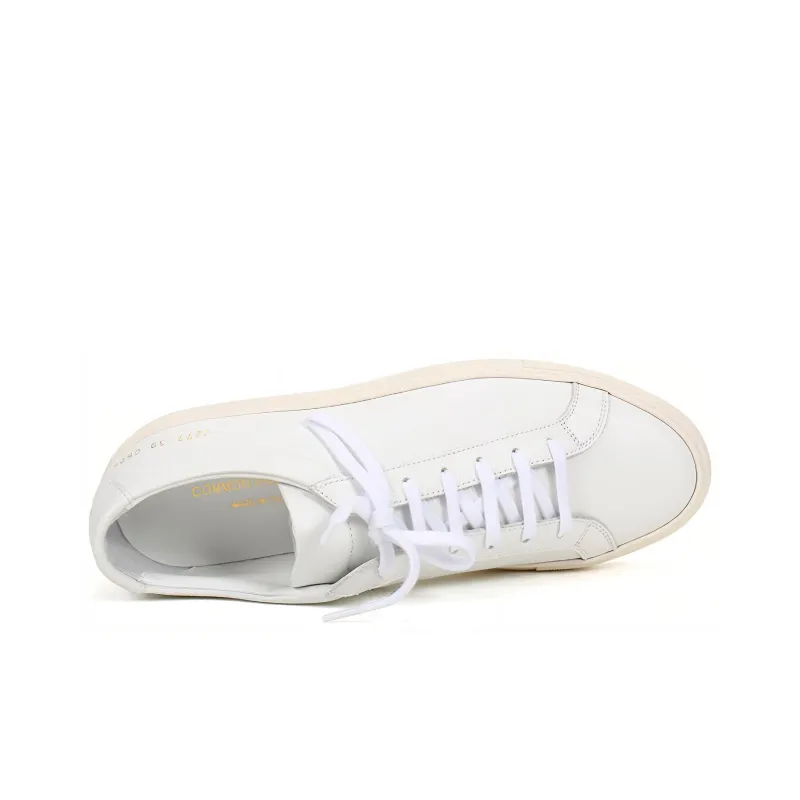 COMMON PROJECTS Low Top Skateboard Shoes Men's White-4