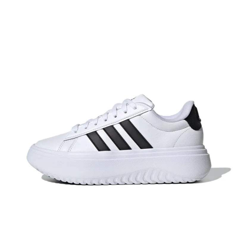 Grand Court Women's Adidas Platform 'White Black' Women's-0