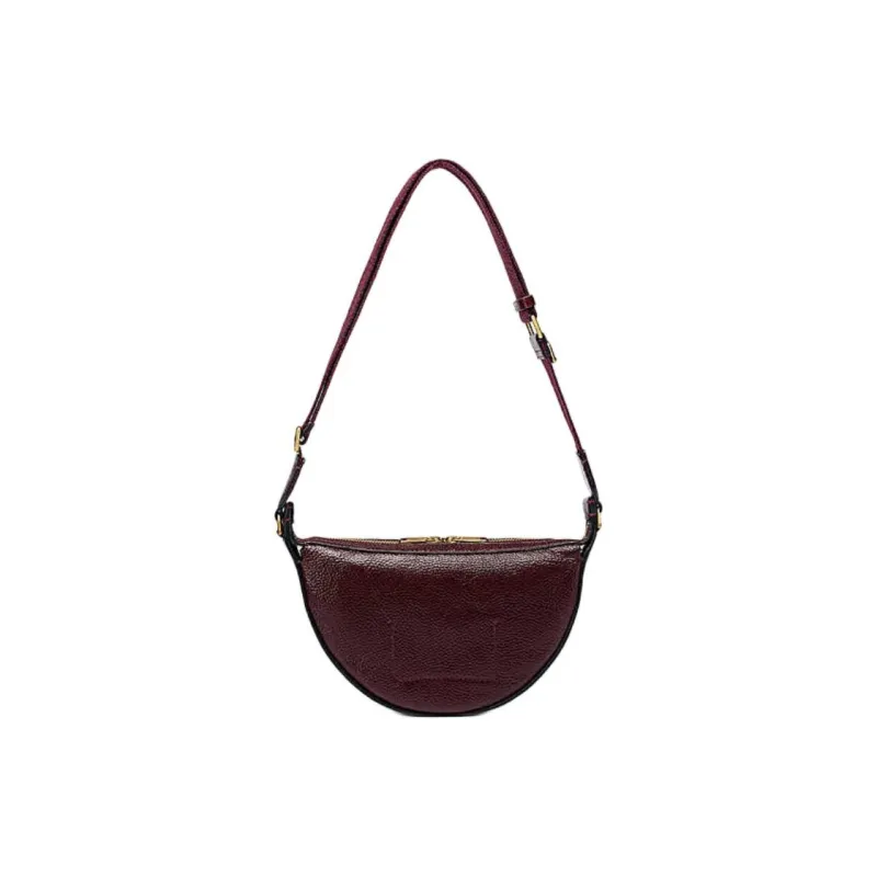 Ecco Cow Leather Crossbody Bag, Shoulder Bag Regular Women's Dark Burgundy-2