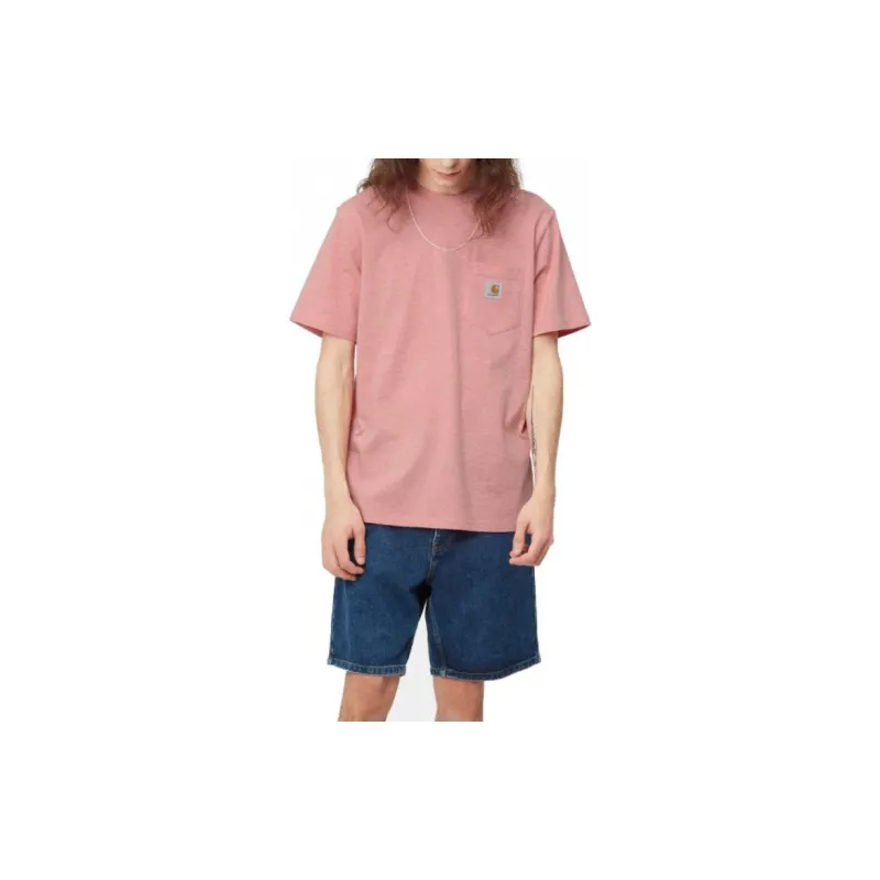 Carhartt WIP T Shirts Men Pink-3