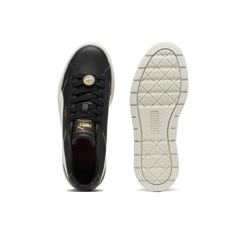 PUMA Karmen II Low Top Tennis Shoes Women's Black White-3