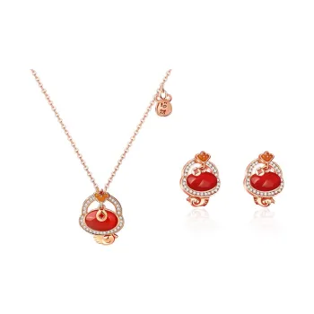 RZY Jade Necklaces Women's