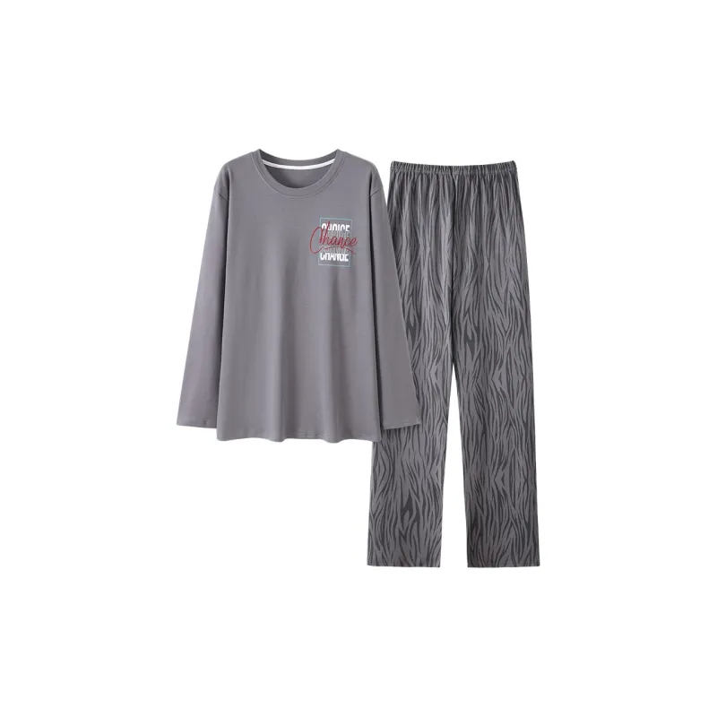 PLANDOO Men Pajama Sets-3