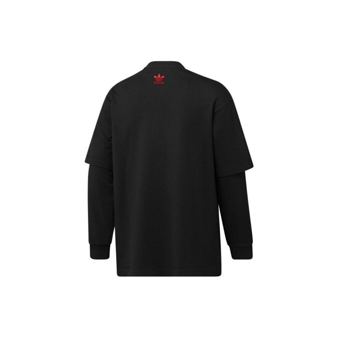 トップス adidas Originals KORN LONGSLEEVE XL adidas x Korn Long Sleeve T-shirt Black JG1338 Size JP XS