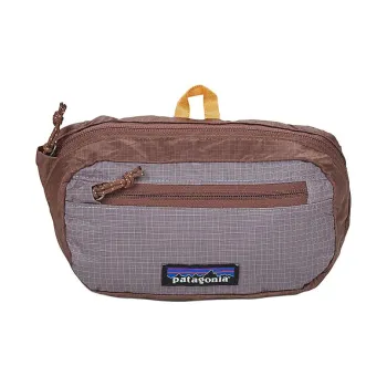 Patagonia Recycled Nylon One Shoulder Crossbody Fanny Pack Mini Unisex Bordeaux Red