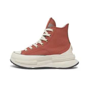 Converse Anti Slip Wear Resistant High Top Canvas Shoes Unisex Brick Red