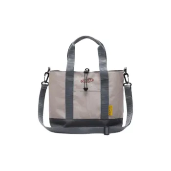 KEEN Nylon Tote Bag Shopping Bag Shoulder Bag Crossbody Bag Handbag Unisex Hunting Yellow/Gray