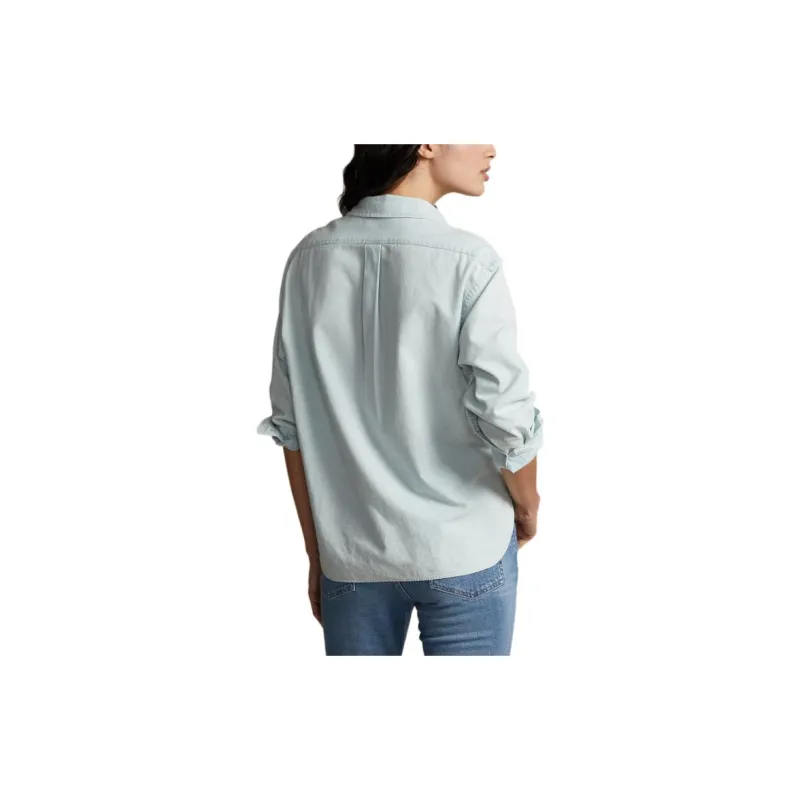 Polo Ralph Lauren SS23 Shirt Women's Light Blue-3
