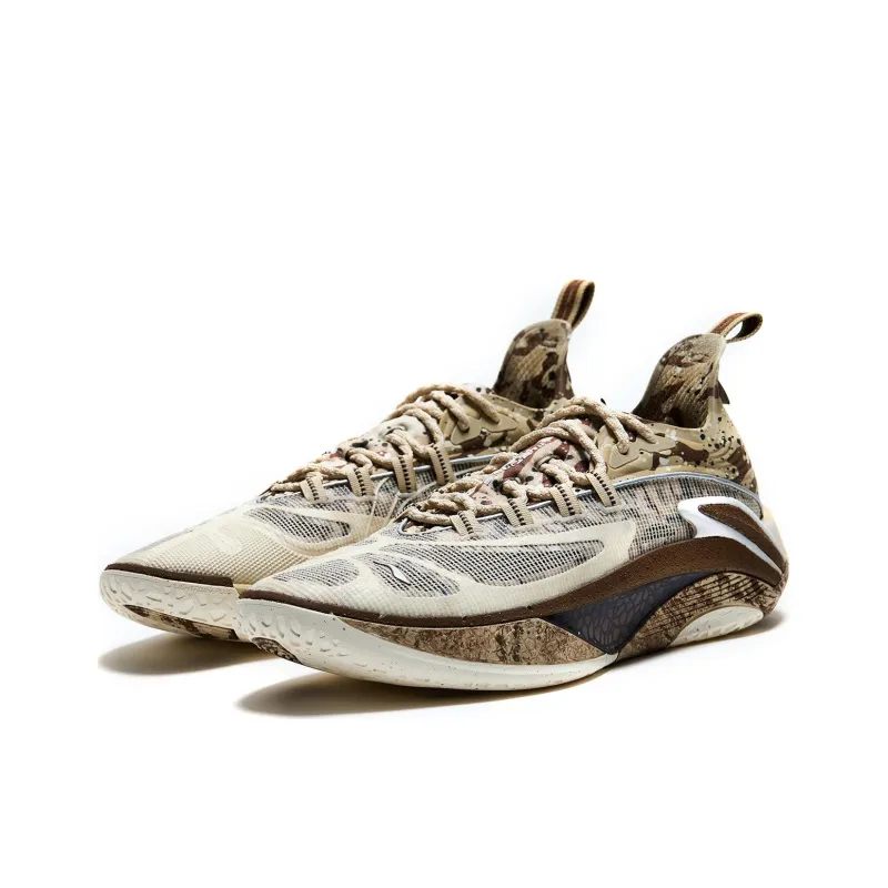 LiNing BadFive Hunter 1 SUPER Low Top Outdoor Basketball Shoes Men's Khaki-2