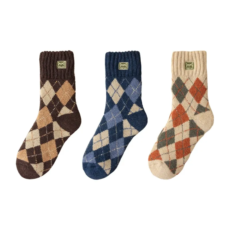 MIIOW Mid Calf Socks Men's Combo Set-1