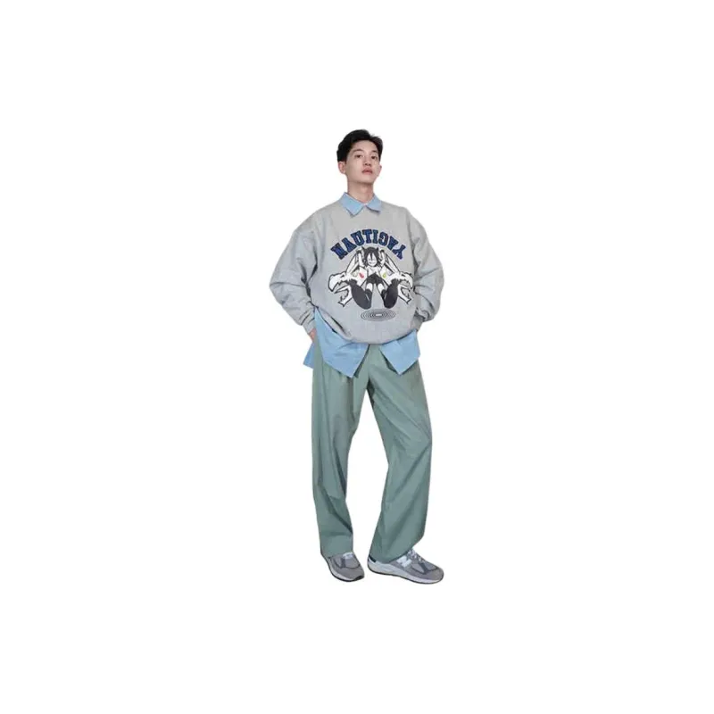 Nautica White Sail JUN INAGAWA Collaboration Sweatshirts Unisex-2