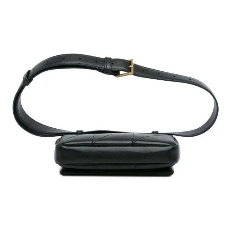 SAINT LAURENT Pre-Owned 2019 Lambskin Jaime Belt Bag-4
