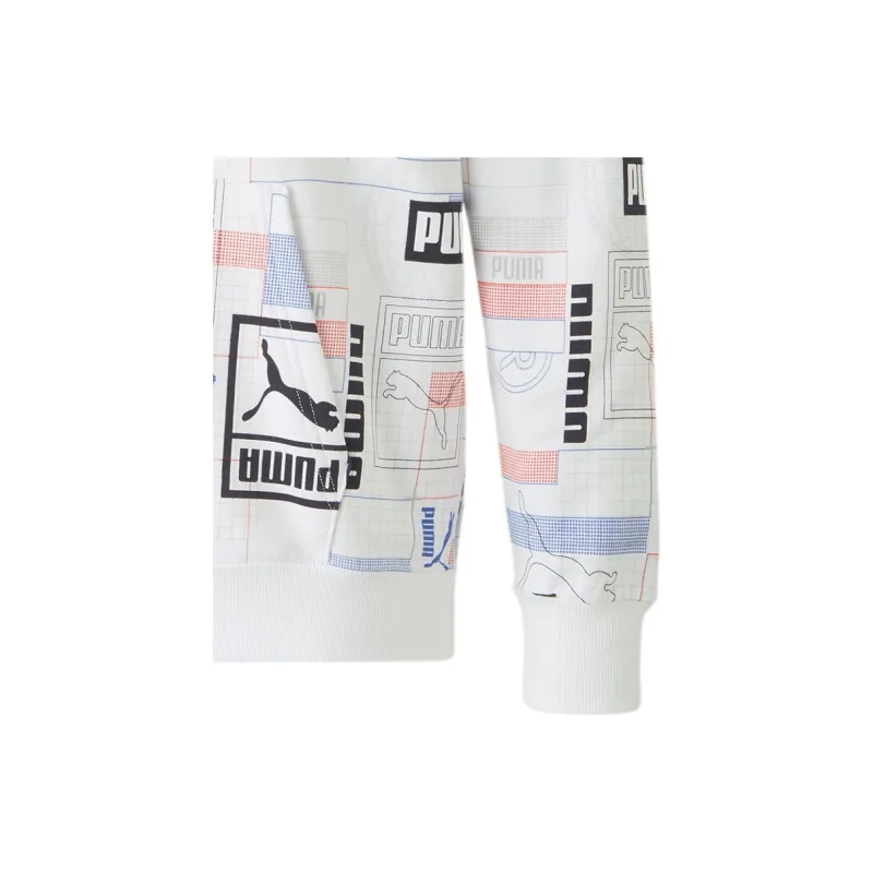 PUMA Sweatshirts Men White-1