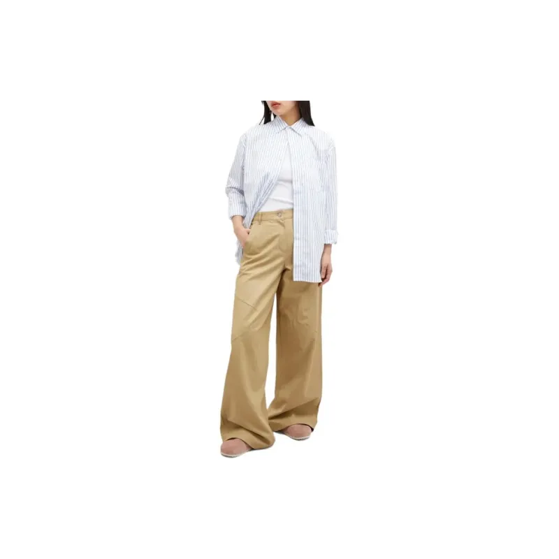 Carhartt WIP SS24 W' L/S Linus Shirt Shirt Women's White-2