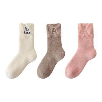 MIIOW Mid Calf Socks Women's Combo Set