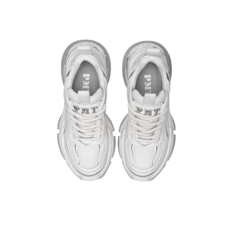 PMT Fashion Casual Cushioning Anti-Slip And Wear-Resistant Height Increasing Low-Top Chunky Sneakers Unisex-13