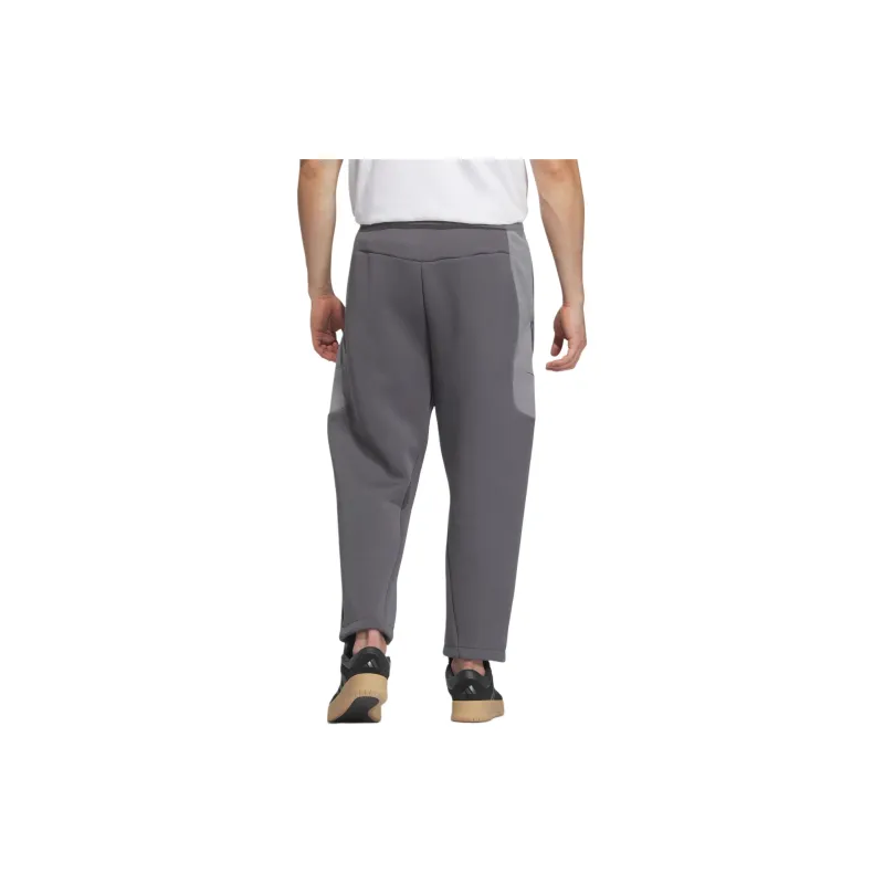 Adidas FW24 FUSTL P KN PT3 Casual Pants Men's Dark Gray/Gray-2