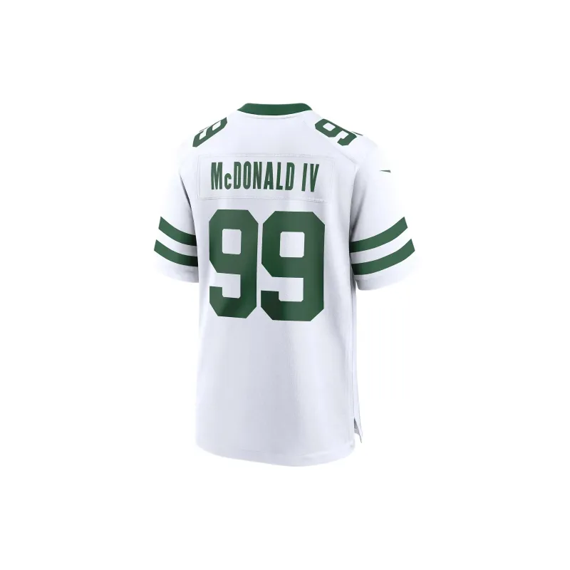 Nike Nfl New York Jets Will McDonald IV Men's Game Football Jersey-1