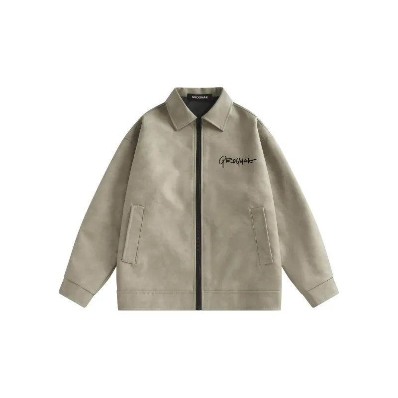 GROGNAK Leather Jackets Unisex-8