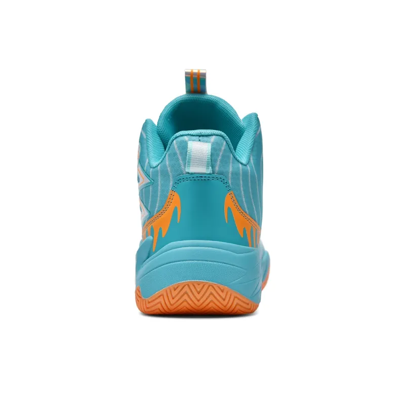 Wooden Rabbit Anti Slip Wear Resistant Mid Top Basketball Shoes Unisex-13