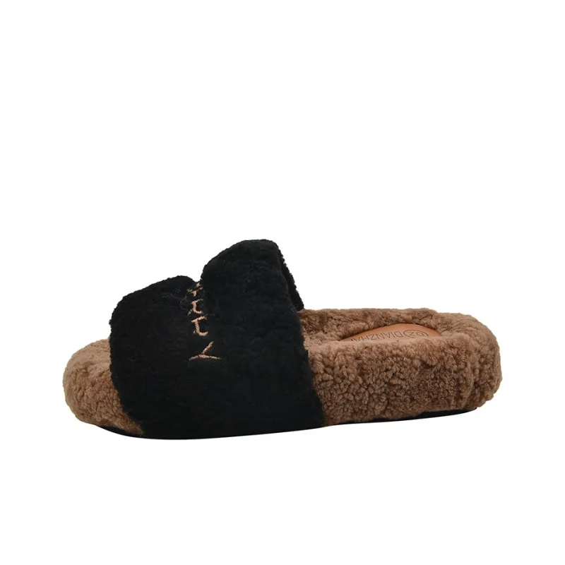Pretty Tiffin Abrasion Resistant Slide Slippers Women's-3