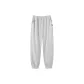 Light Gray-[Dralon Thermal Men's Drawstring Pajama Pants]