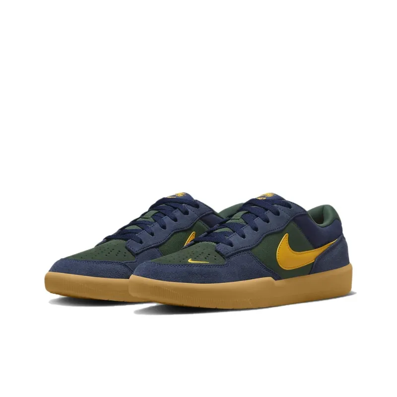 Nike Sb Force 58 Midnight Navy Fir Gum Light Brown University Gold-2