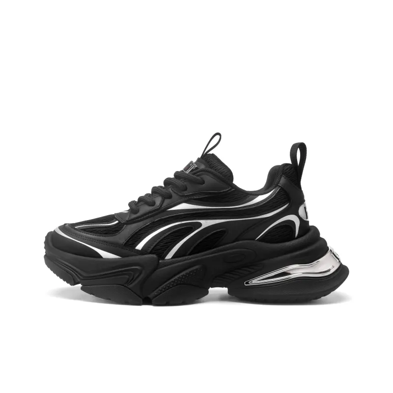 PMT Fashion Casual Cushioning Anti-Slip And Wear-Resistant Height Increasing Low-Top Chunky Sneakers Unisex-5
