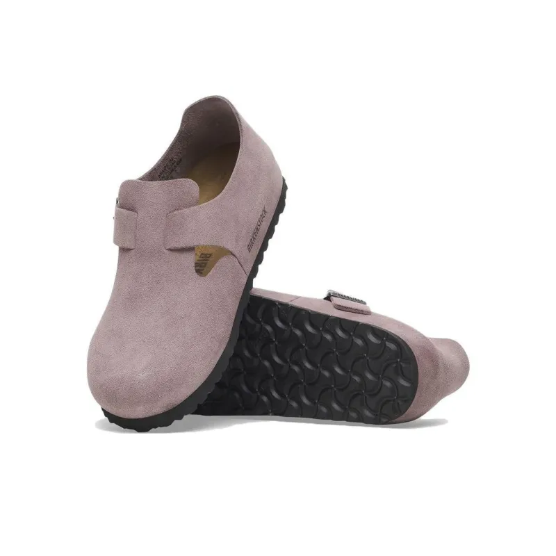 Birkenstock London Low Top Casual Shoes Unisex Purple-5