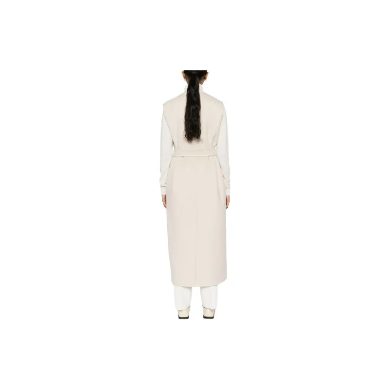 MaxMara Double Breasted Belted Coat-3