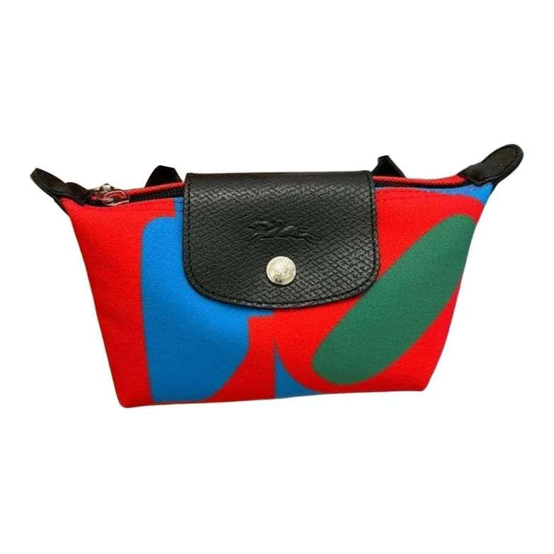 LONGCHAMP ROBERT INDIANA Collaboration Fabric Dumpling Bag Handbag Mini Women's Multicolor-1