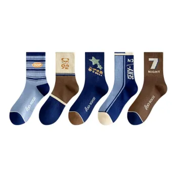 ROBINHOOD Mid Calf Socks Men's 5 Pack