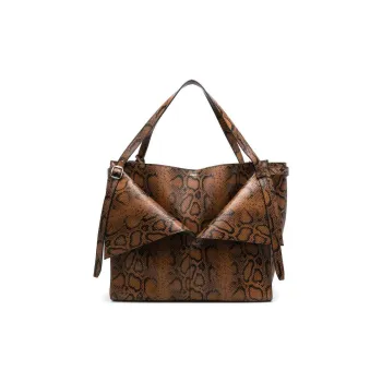 COPERNI Calfskin Tote Bag Shopping Bag Handbag Women's Ochre-Brown