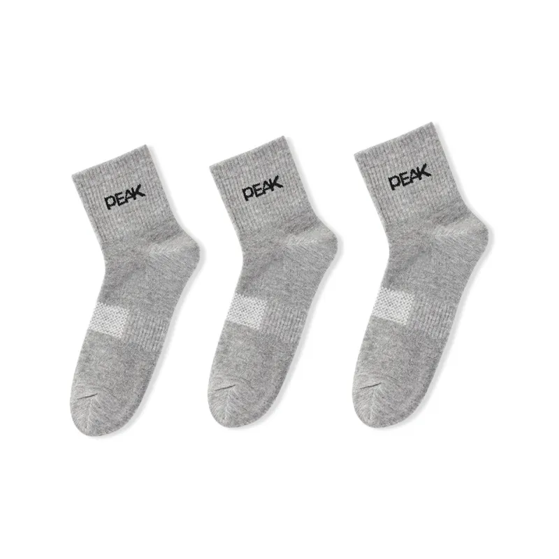 PEAK Mid Calf Socks Unisex 3 Pack-7